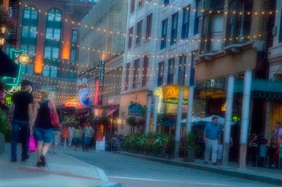 Downtown Cleveland - Photo Bob Perkoski