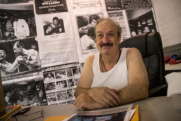<span class="content-image-text">Gary Horvath owner of the Old Angle Boxing Gym</span>