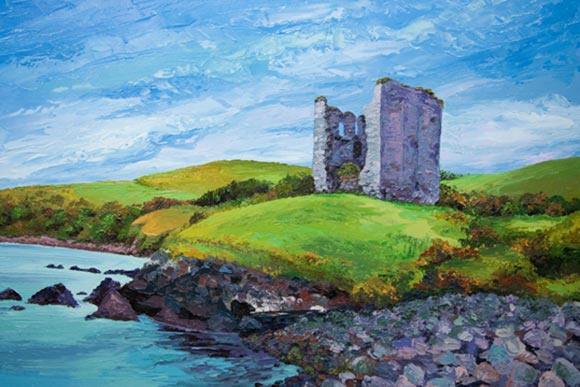 <span class="content-image-text">Minard Castle by Eileen Dorsey</span>