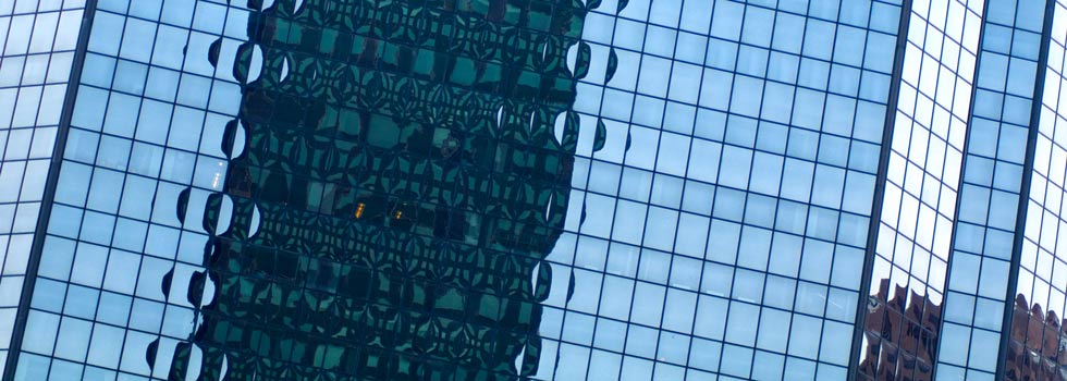 Eaton Building Reflections - Photo Bob Perkoski