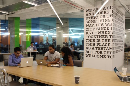 1871 startup hub in Chicago