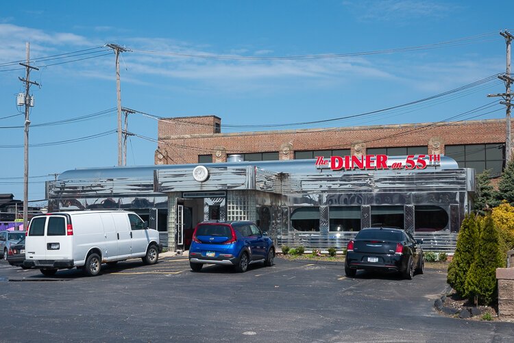 E. 55th Street Diner in the St. Clair - Superior Business Districtt