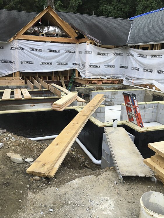 St. Hubert’s under renovation in the summer of 2017