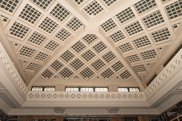 Standard Building interior ceiling