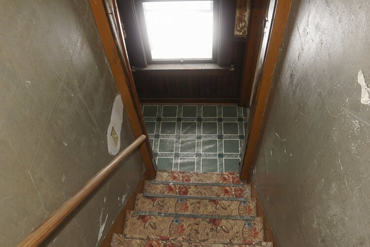 Interior of the Norwood house