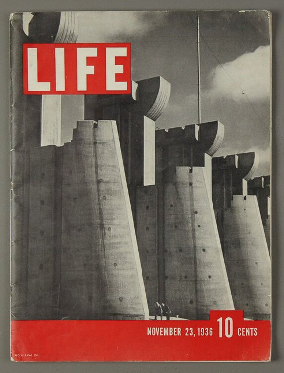 LIFE Magazine, 1936 Image by Margaret Bourke-White