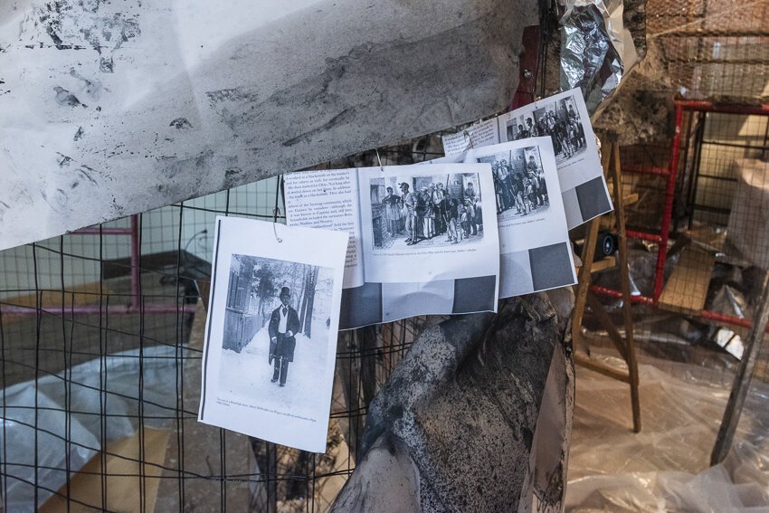 The Sculpture Center presents an exhibition by Bronx-based-based artist Abigail DeVille, who creates immersive multimedia installations that engage us to rethink the past, present, and future