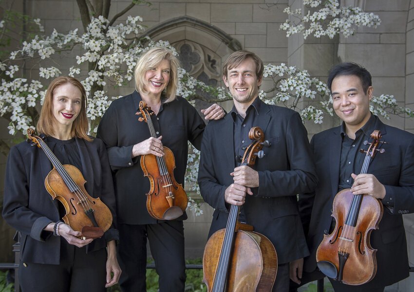 Cavani String Quartet worked with several other CAC funded organizations to stage “Beyond Beethoven,” and give 100 student string musicians from area high schools a chance to perform with the quartet at Severance Hall .