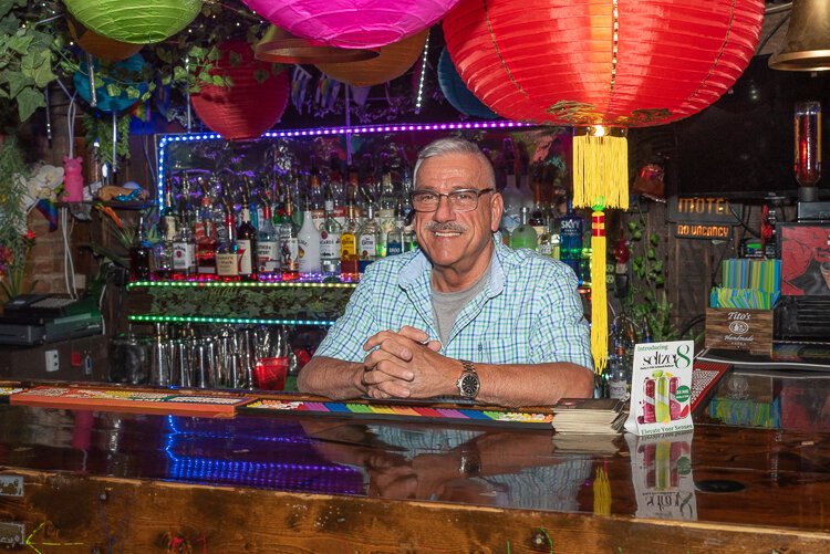 Jim Tasker, manager at Cocktails bar
