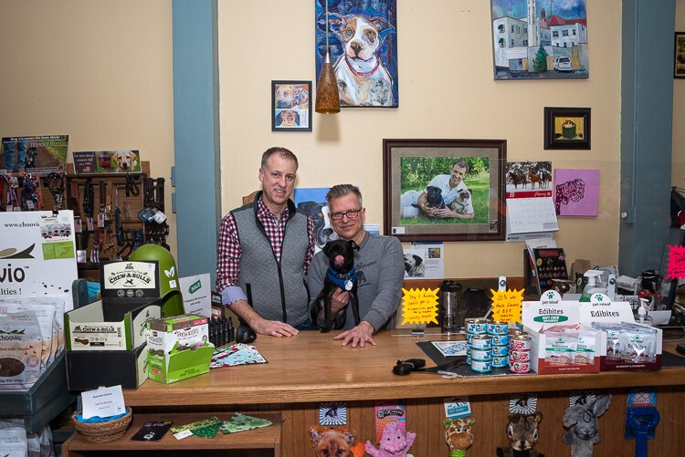 Lawrence Carter and partner Kevin_Schmotzer of Pet-Tique, in business for over 20 years.