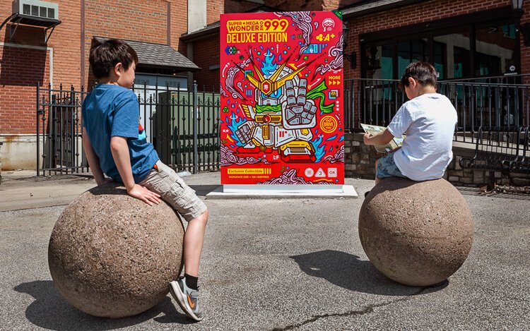Jordan Wong's newest public art piece aims to inspire the next generation of Asian American artists.