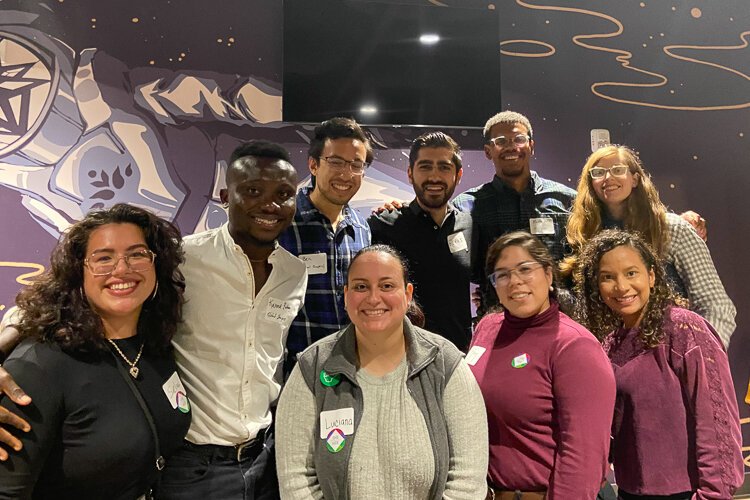 <span class="content-image-text">Global Shapers and other NEO YP groups at Co-Hatch</span>