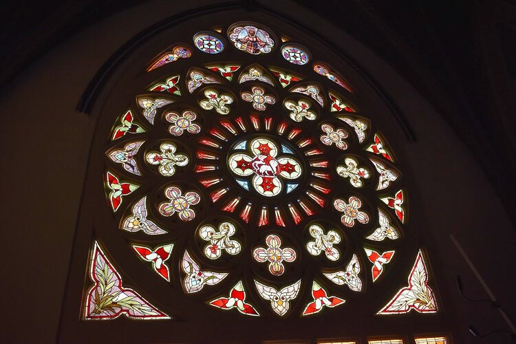 St. Michael stained glass