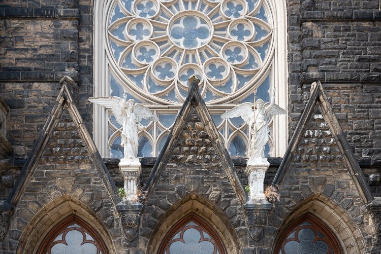 St. Michael exterior detail