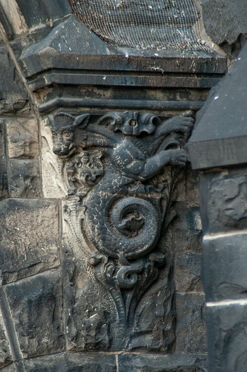St. Michael exterior detail
