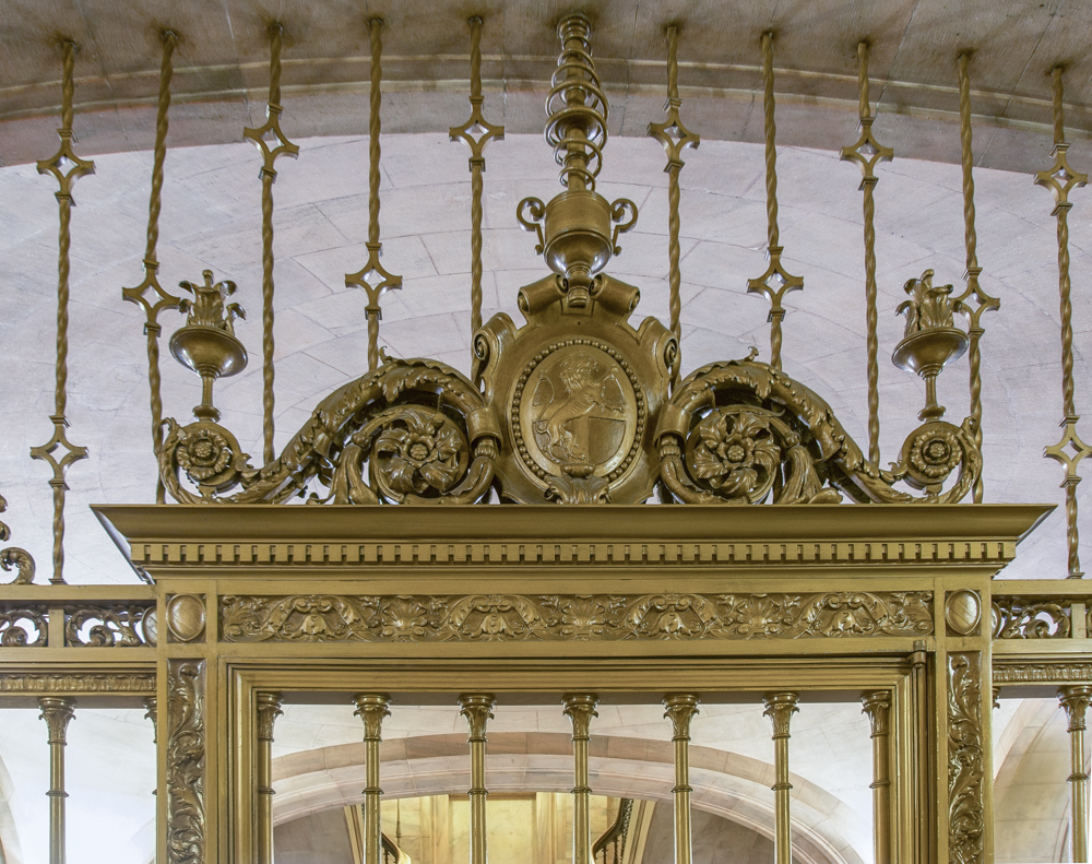 The vault area of the bank in the New England Bldg. section of the Garfield Bldg just after PNC bank left.