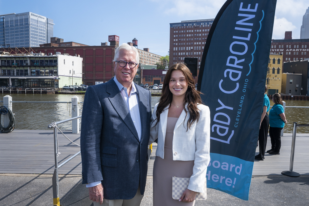 Jeffrey P. Jacobs and daughter, Caroline