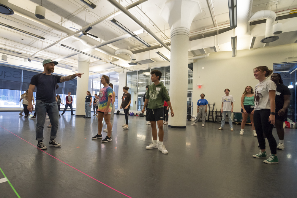 Dazzle Awards 2023 rehearsal