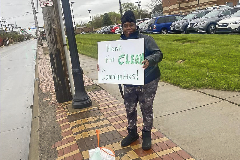 Clean and Beautiful Cleveland Block2Block community advocacy team