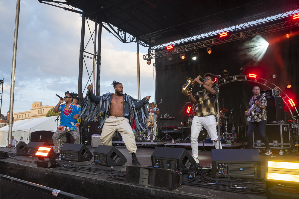 Bazurto All Stars performing at CMA Solstice 2023