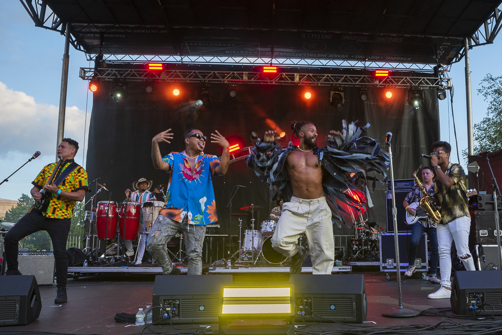 Bazurto All Stars performing at CMA Solstice 2023