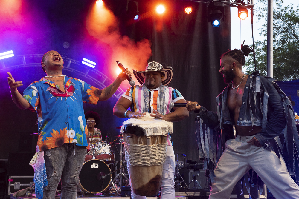 Bazurto All Stars performing at CMA Solstice 2023