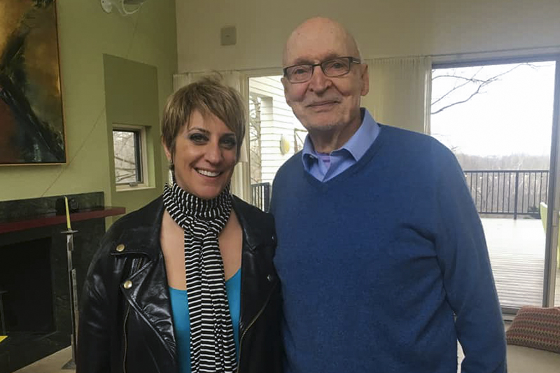 Effie Tsengas Nunes the late Peter Van Dijk (CAP 1969)