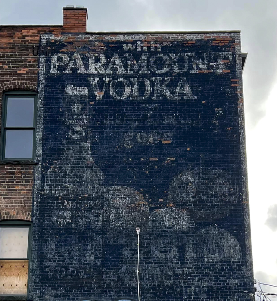 Old Brooklyn section of Cleveland - visible southbound on Pearl Road