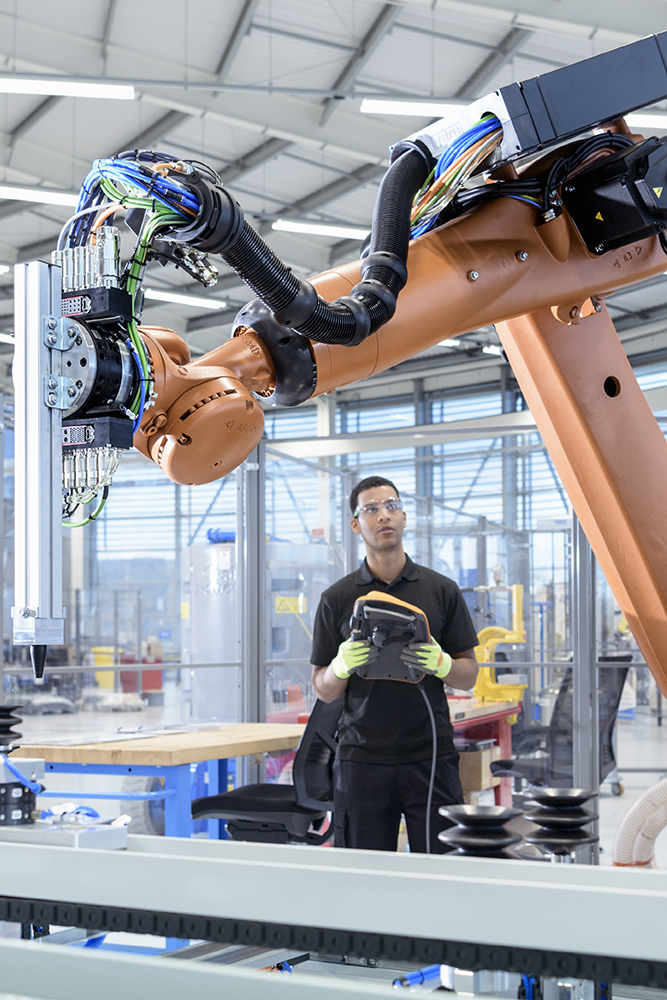 Robots are a good ROI because they can move things