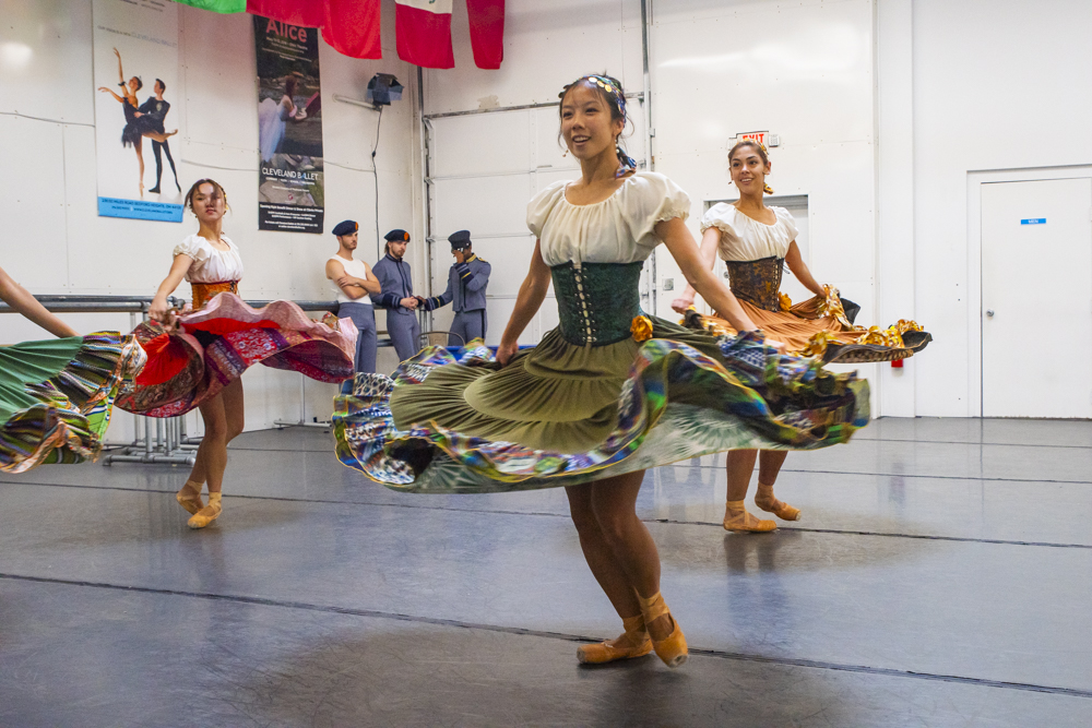 Cleveland Ballet - Carmen rehearsal