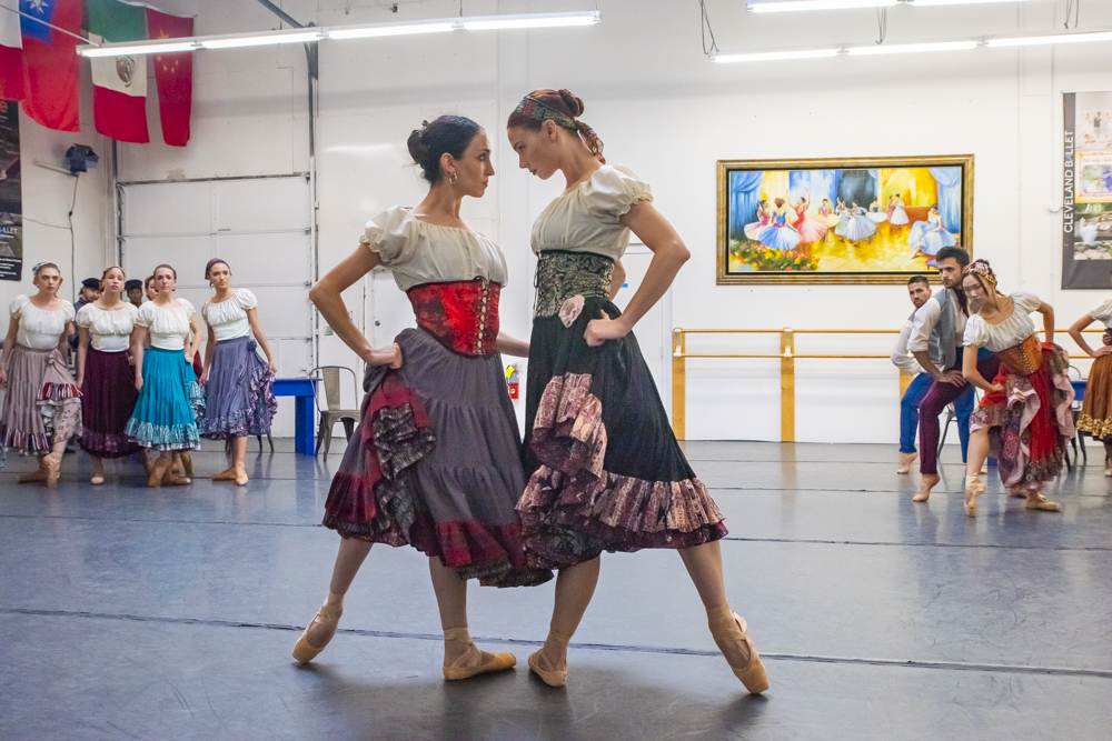 Cleveland Ballet - Carmen rehearsal