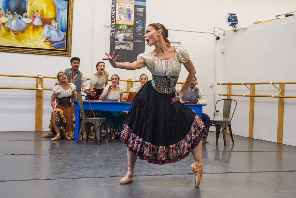 Cleveland Ballet - Carmen rehearsal