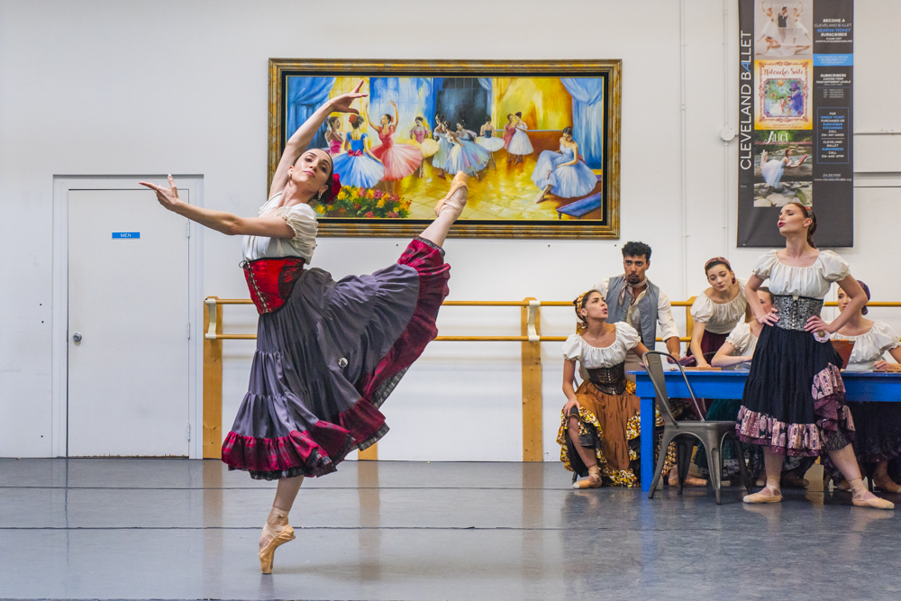 Cleveland Ballet - Carmen rehearsal