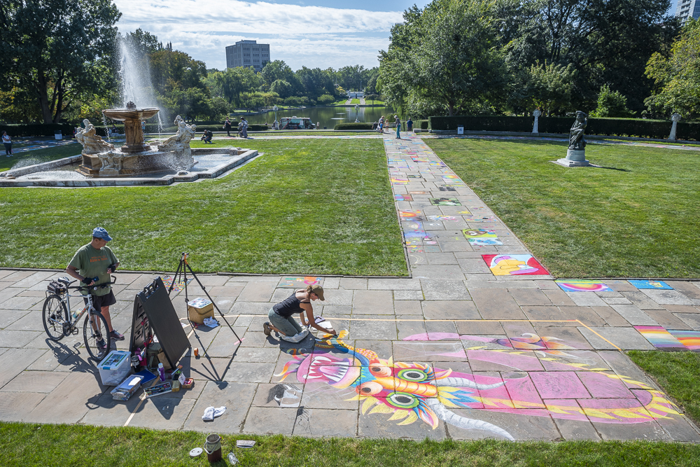 Chalk Fest 2023 at CMA