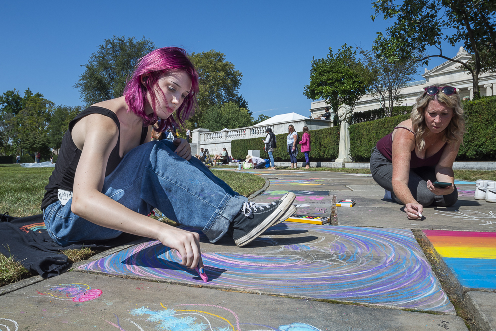 Chalk Fest 2023 at CMA