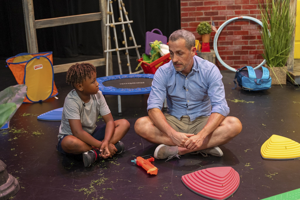 Behind-the-scenes of the filming of one of Playhouse Square’s Social Justice Shorts, The Water Gun Song