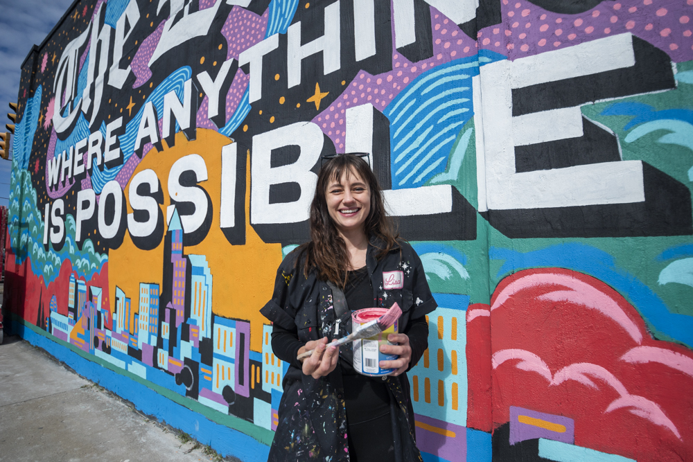 Lisa Quine - Murals Across the City Project