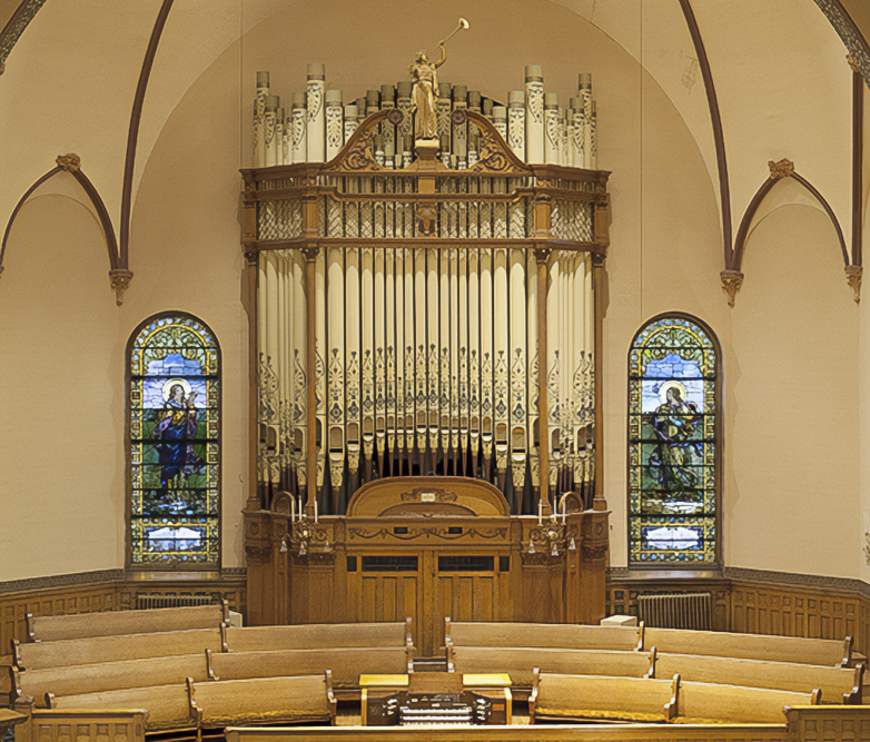 Interior of Pilgrim Congregational UCC