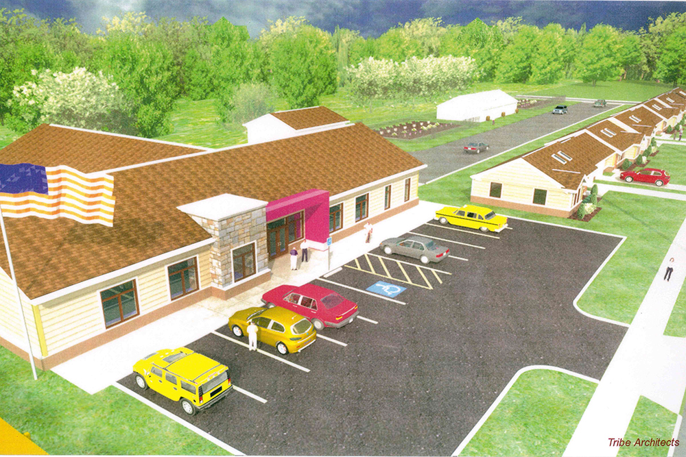 Rid-All Walter Collins Vet Center rendering