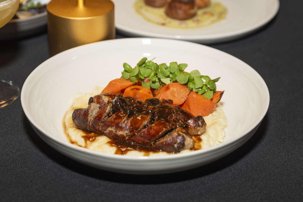 Taste the Art menu, a collaboration between Chef Doug Katz and Bon Appétit for Dinner with Degas at CMA