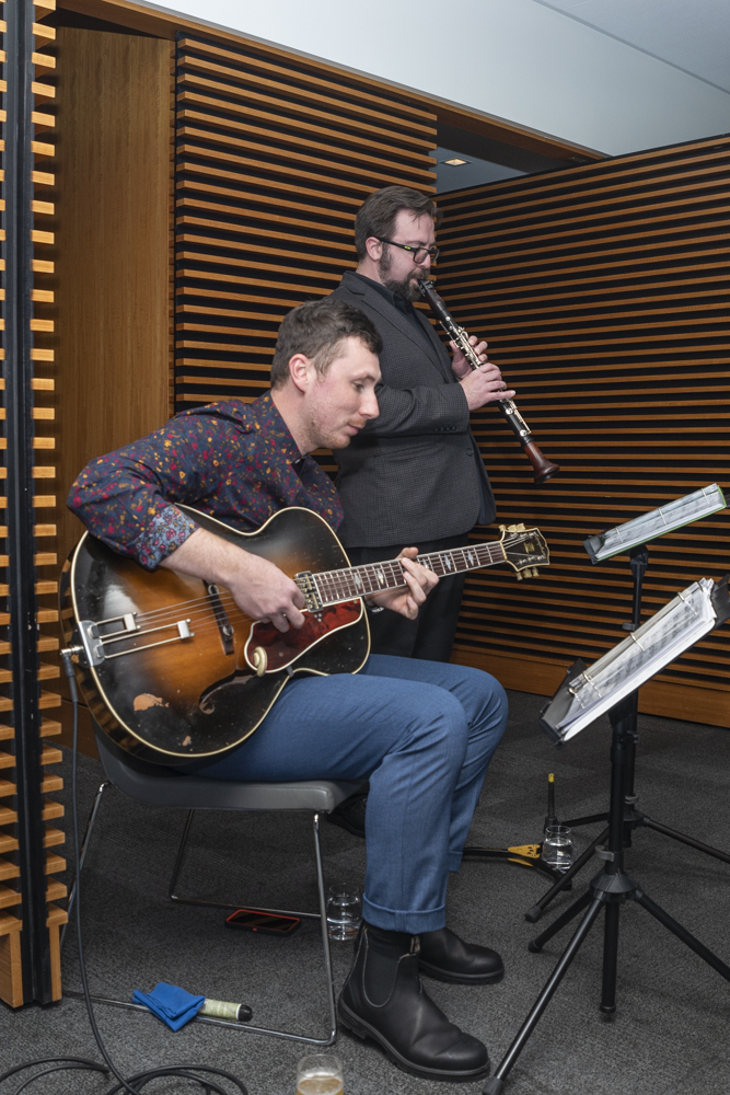 French music and jazz by Brent Hamker and Brad Wagner at Dinner with Degas at CMA