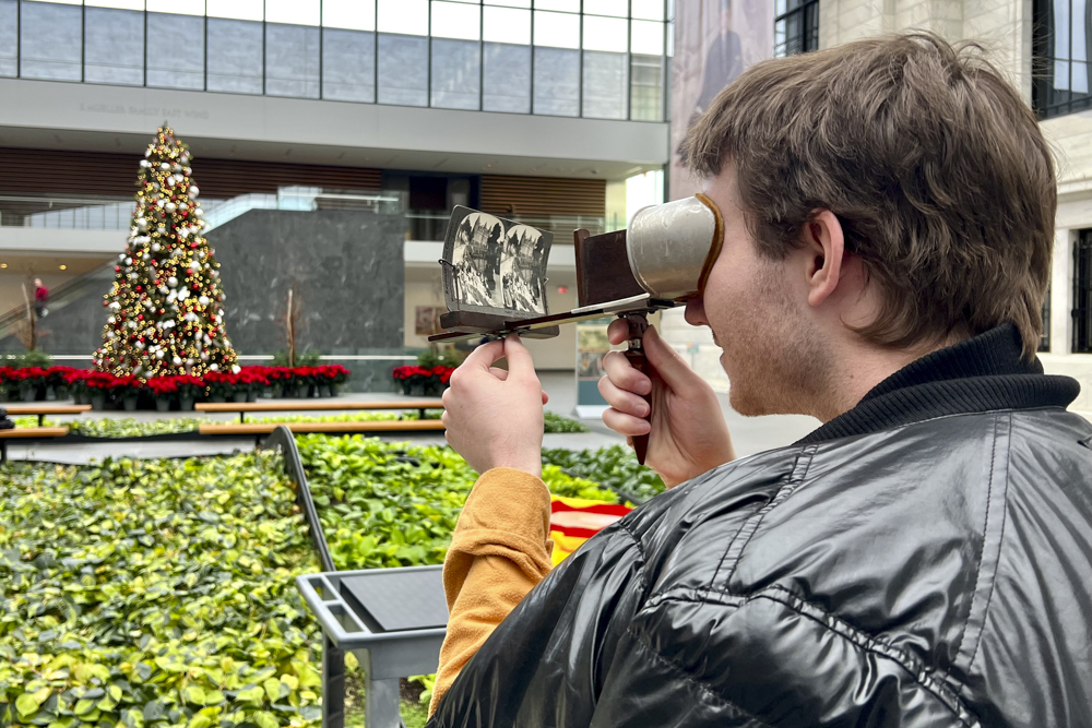 CMA's Art Up Close program invites museum attendees to walk-up and explore a selection of authentic prints that relate to the current special exhibition