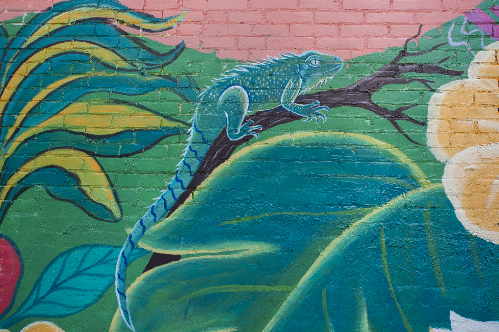 Guatemala mural detail