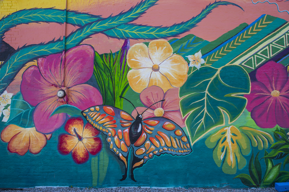 Guatemala mural detail