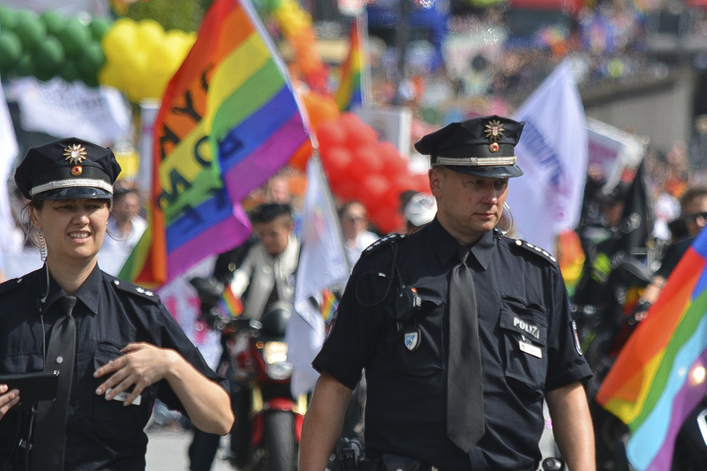 Reducing negative encounters with police means prohibiting use of explicitly hateful language, as well as frisks aimed at determining someone’s gender