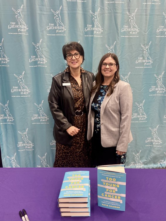 Gathering Place CEO Michele Seyranian and Katie Coleman