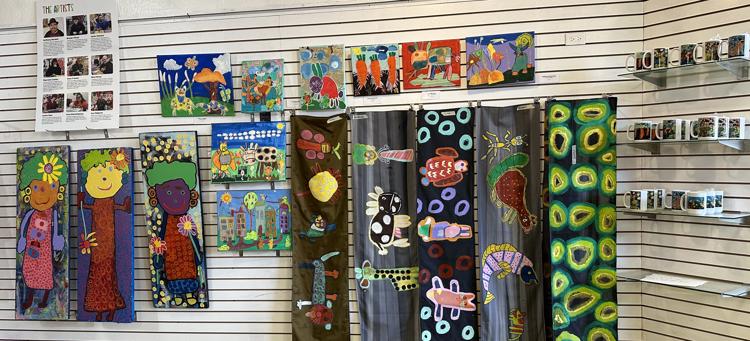 Works for sale by artists with Planet Joy Studio