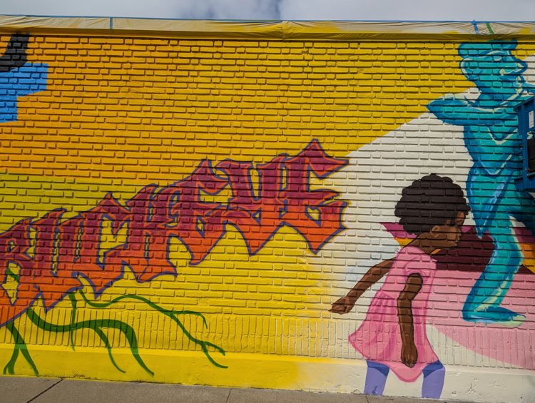 Elevate the East mural