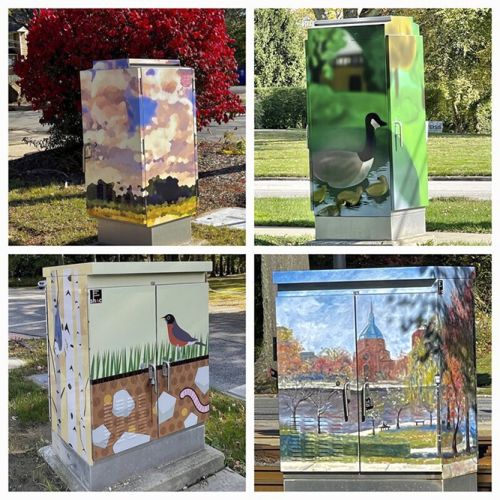 Painting the Town—local artists to enliven the utility boxes that line the Shaker Heights city streets