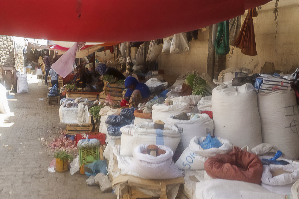 A market in Djibouti